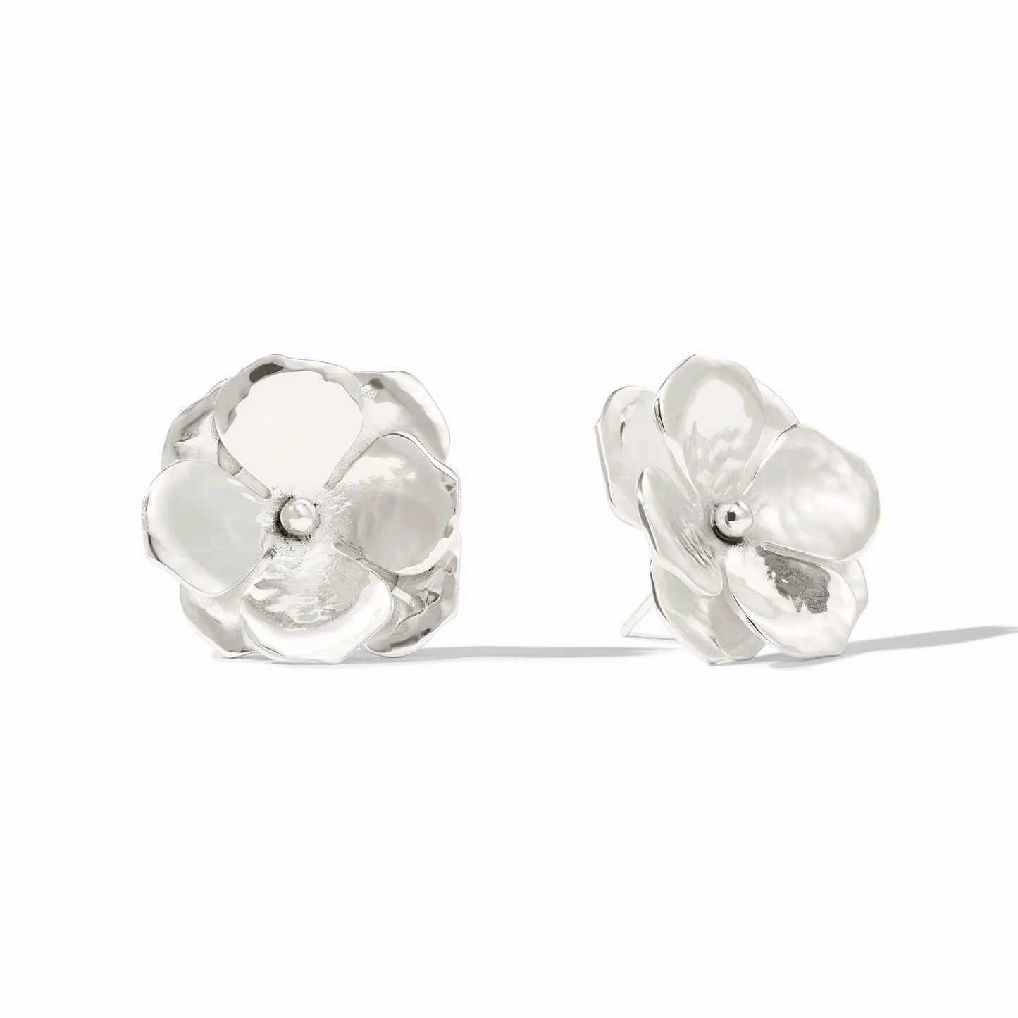 Bloom Statement Stud - Silver
