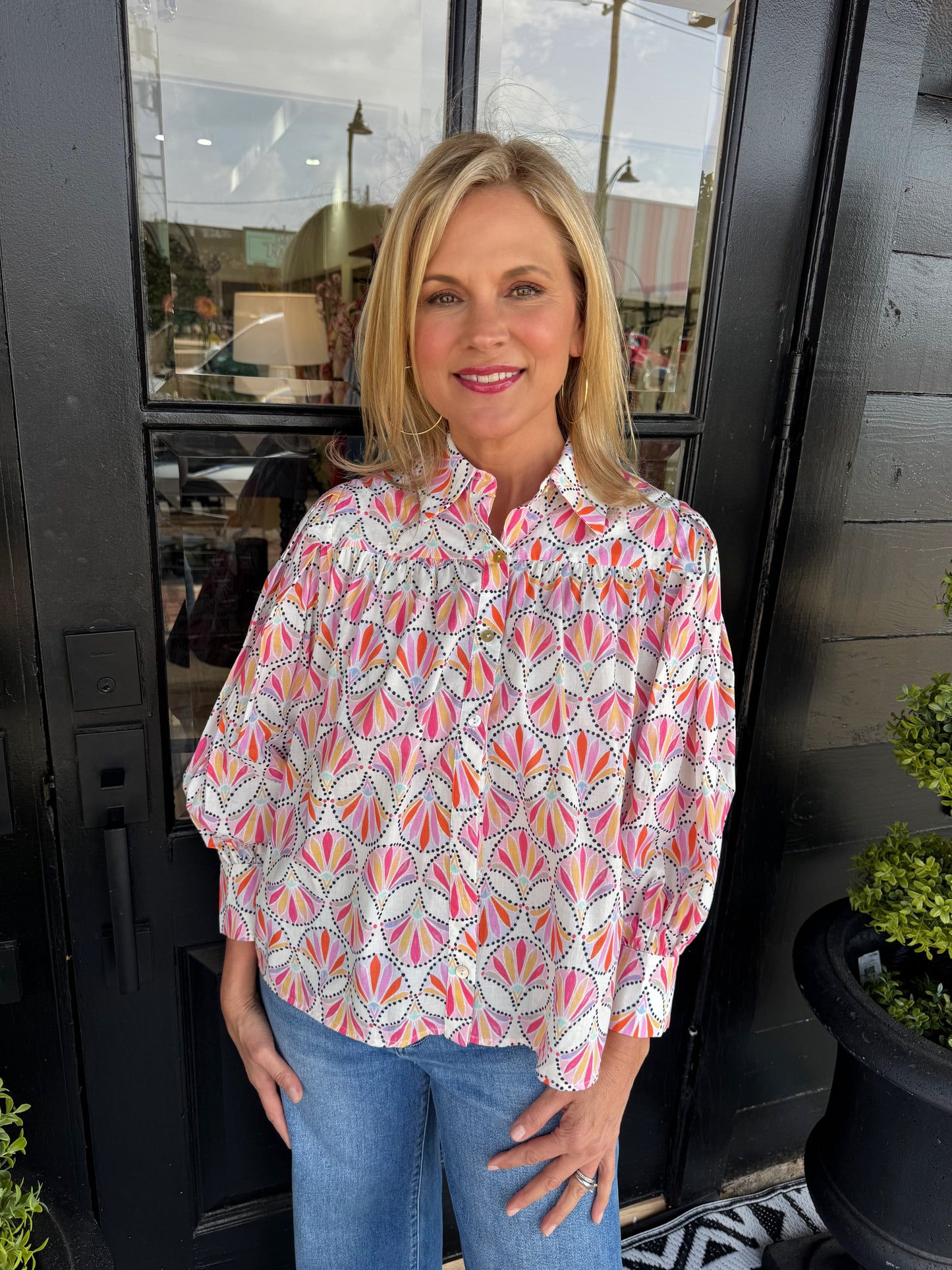 Savannah Top - Pink