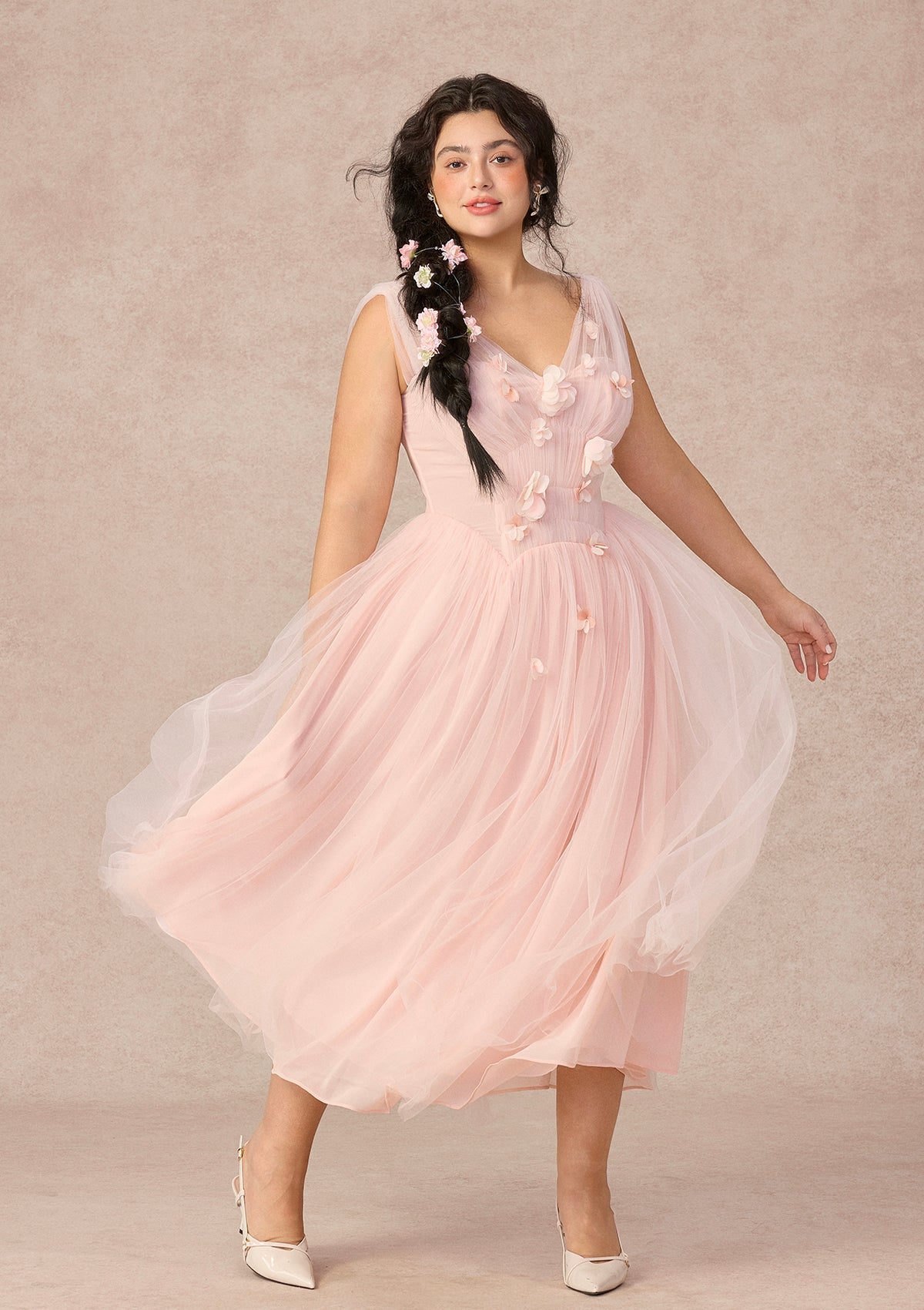 (US Exclusive)Curve&Plus Louis XIV's Rose Dress