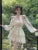 French Elegant Short Dresses for Women Summer New Ruffles A-line Long Sleeve Birthday Party Dress Holiday Prom Mini Vestido