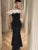 Sexy Bodycon Off Shoulder Party Dress Women New Slim Waist Patchwork Elegant Lady Fashion Prom Robe Long Vestidos Mujers