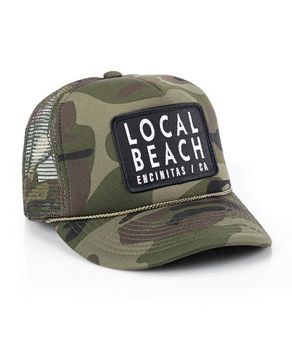Local Beach Patch Trucker Hat
