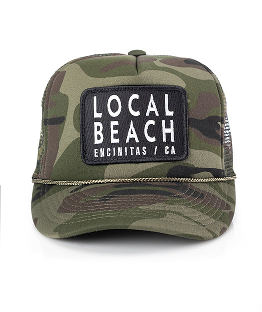 Local Beach Patch Trucker Hat