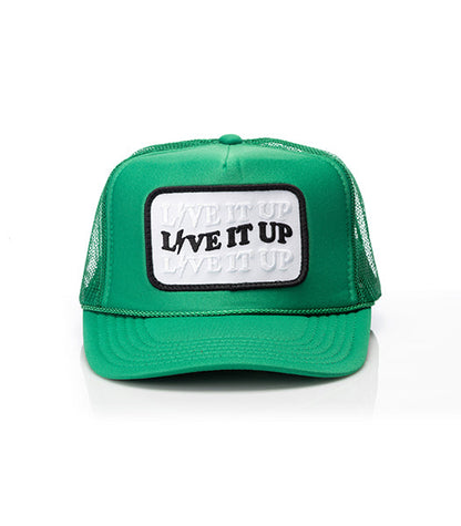 Live It UP Patch Trucker Hat
