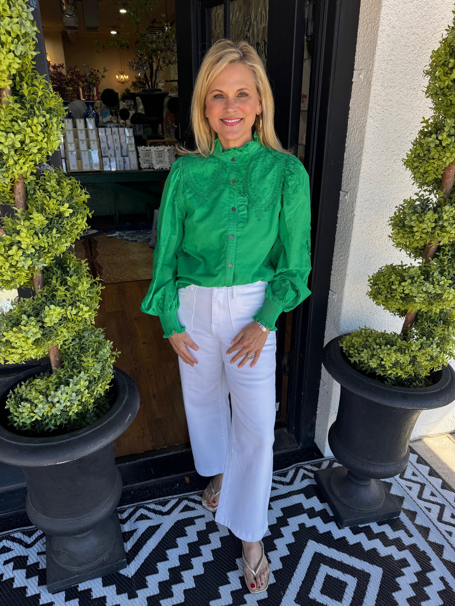 Elliot Top - Green