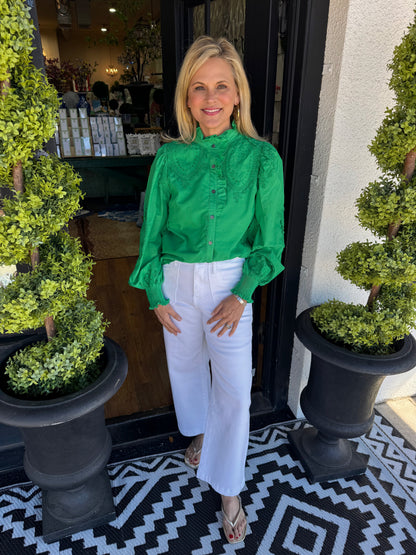 Elliot Top - Green