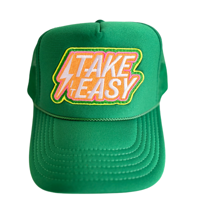 Take it Easy Patch Trucker Hat