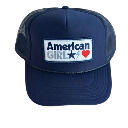 American Girl Patch Trucker Hat
