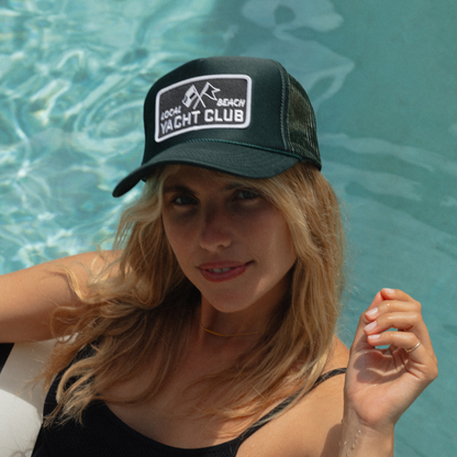 Local Beach Yacht Club Trucker Hat