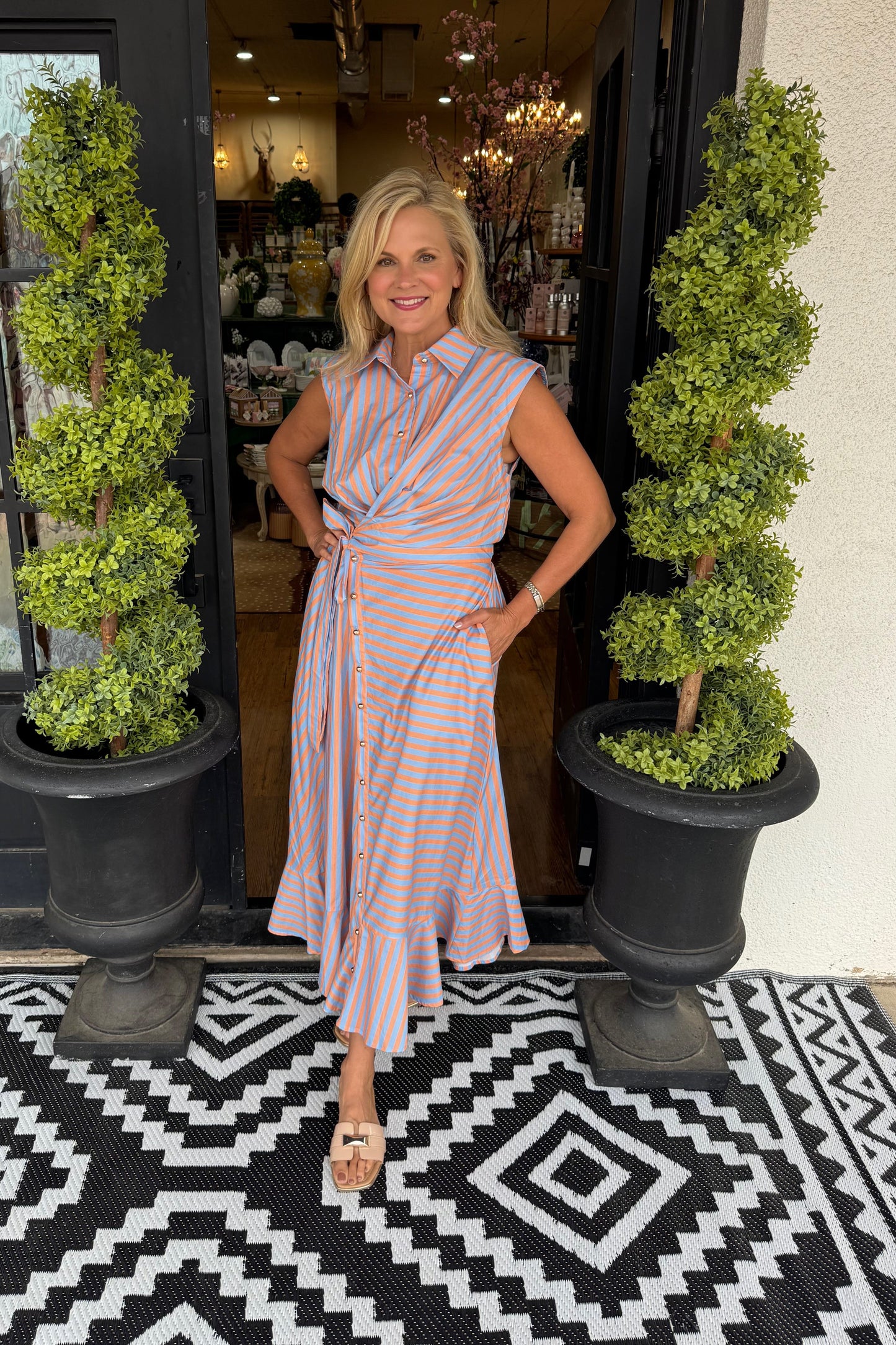 Mila Dress - Orange