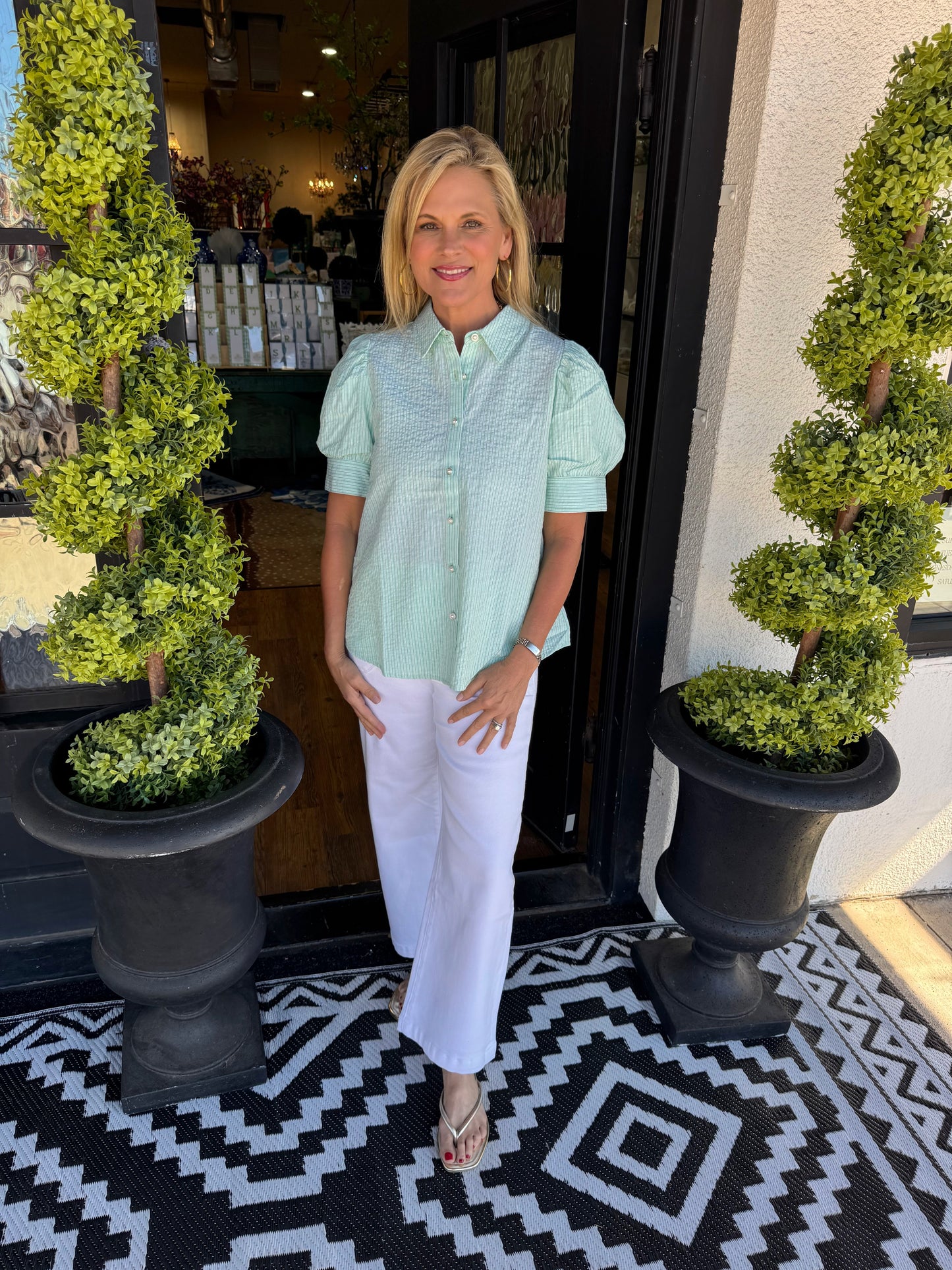 Paige Top - Mint