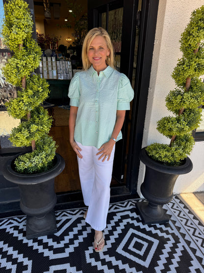 Paige Top - Mint