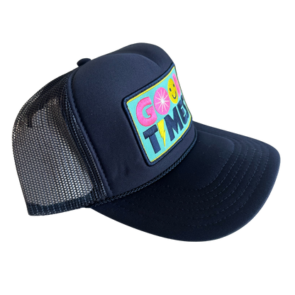 Good Times Patch Trucker Hat