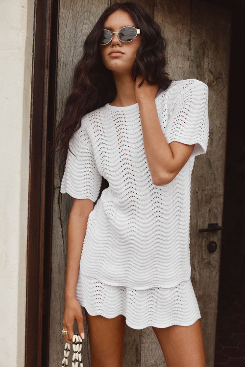 Leah Top - White