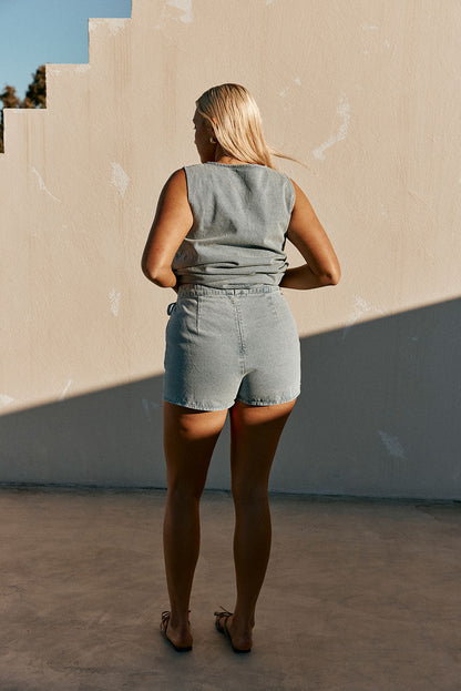 Loralei Skort - Denim
