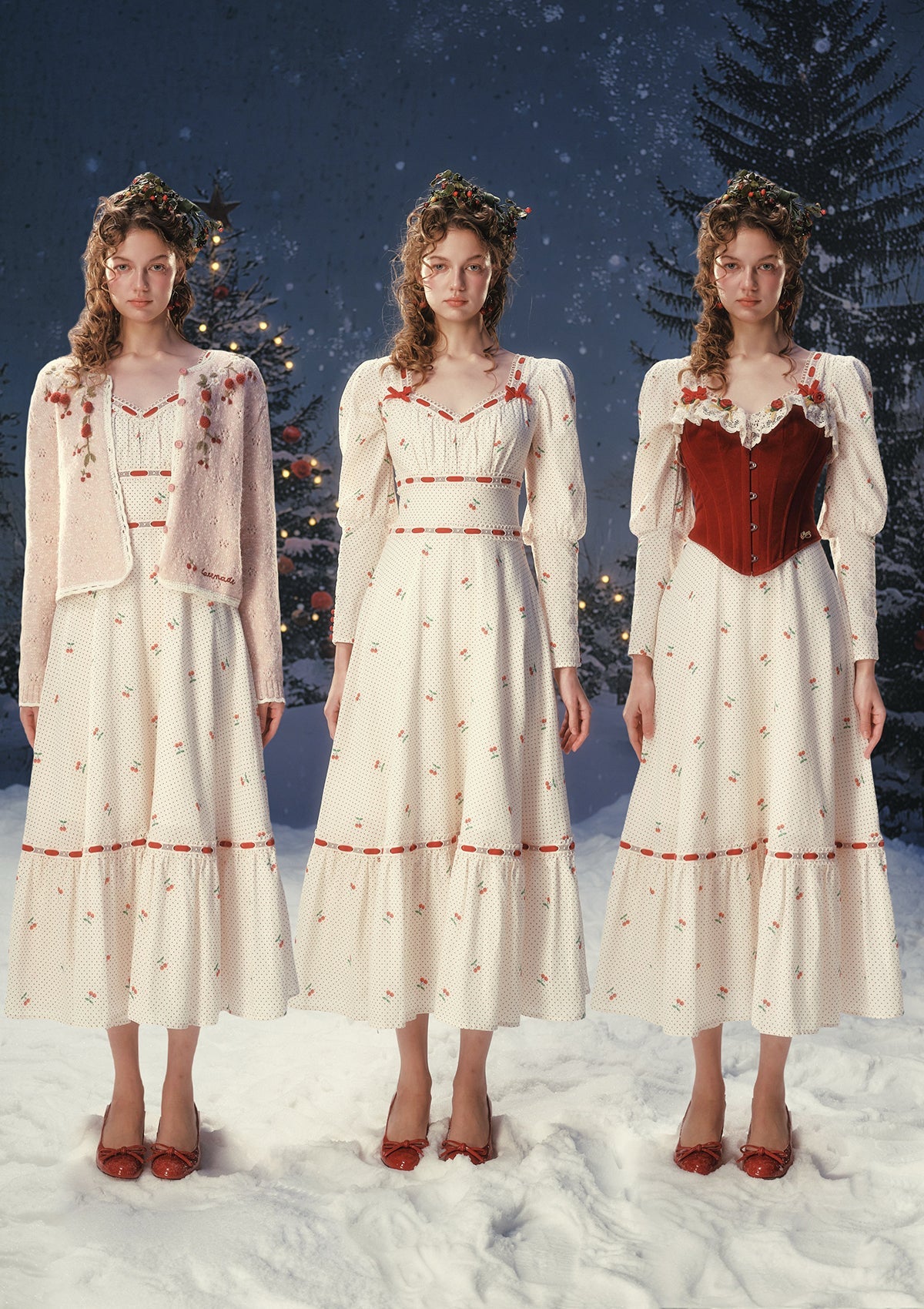 （US Exclusive）Cherry Bite Dress