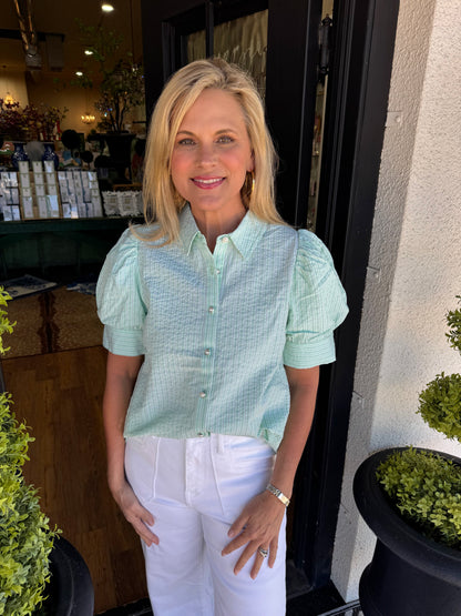 Paige Top - Mint