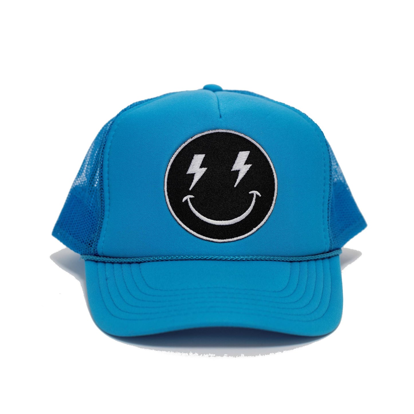 Bolt Smiley Patch Trucker Hat