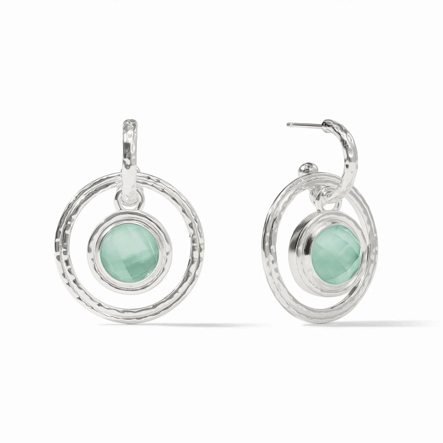 Astor 6-in-1 Charm Earring - Iridescent Aquamarine Blue