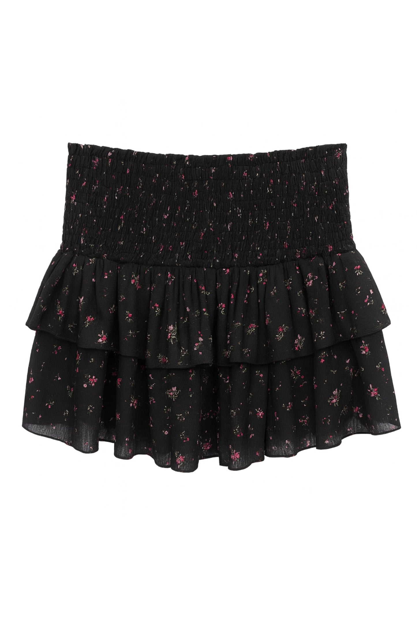 JUNIOR BIANCA PRINTED TIERED RUFFLE SKIRT - FINAL SALE