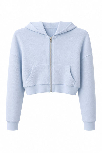 TWEEN BRYNN WAFFLE LOUNGE HOODIE