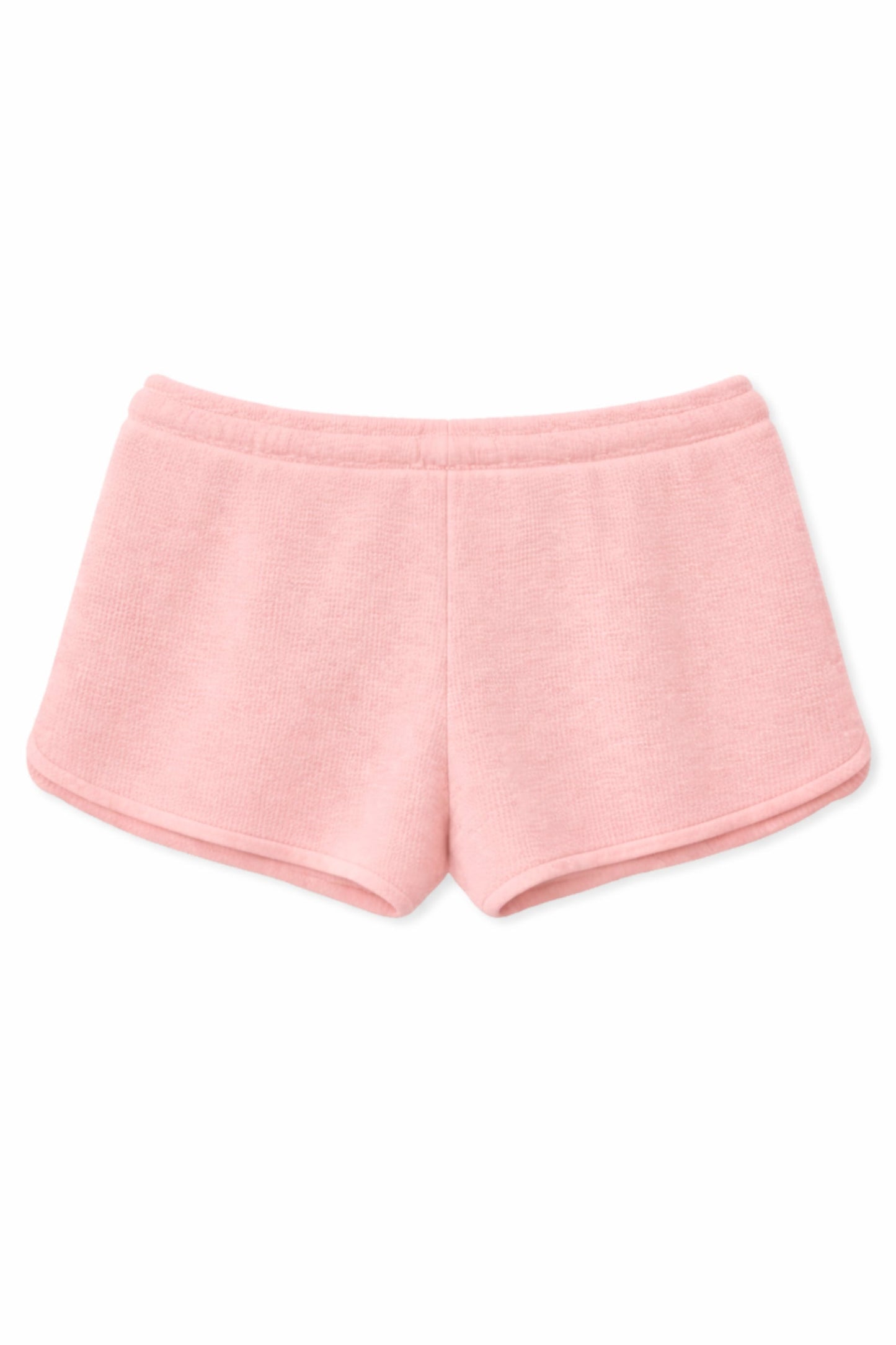JUNIOR BRYNN WAFFLE LOUNGE SHORTS