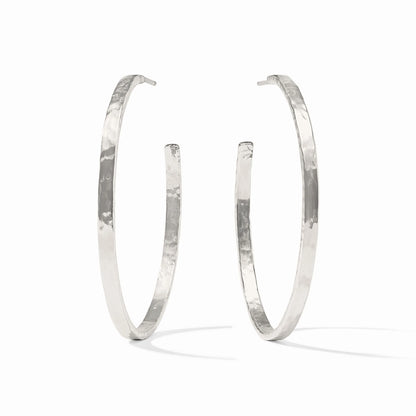 Crescent Hoop - Silver - XL