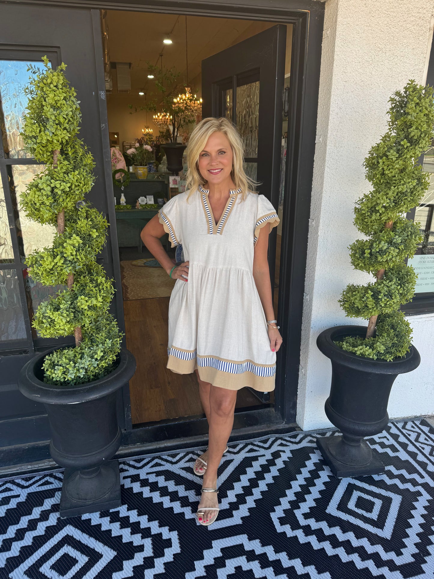 Ramsey Dress - Oatmeal