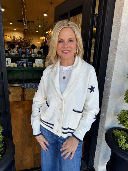 Zoie Cardigan - Ecru
