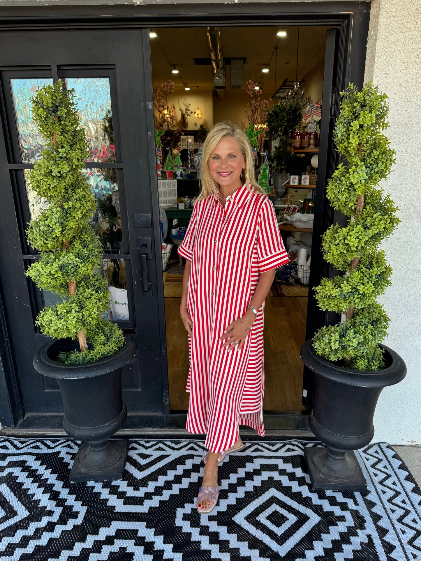 Basset Dress - Red