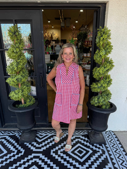 Janet Dress - Red