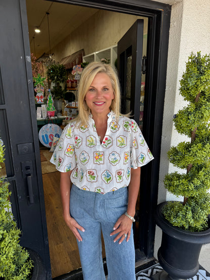 Shayla Top - White