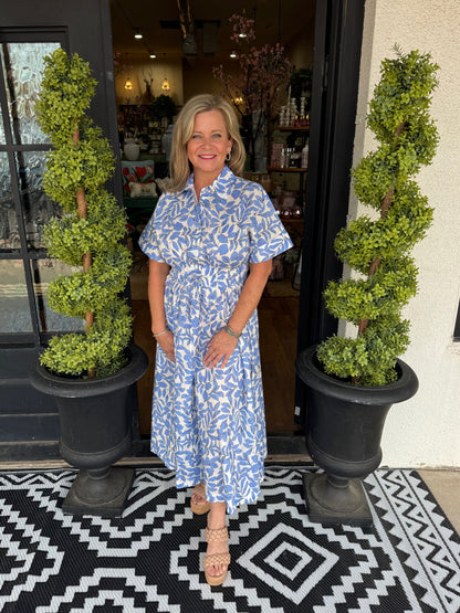 Perci Dress - Blue