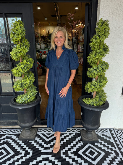 Ashlyn Dress - Denim