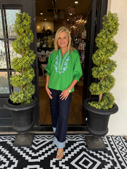 Elliana Top - Green