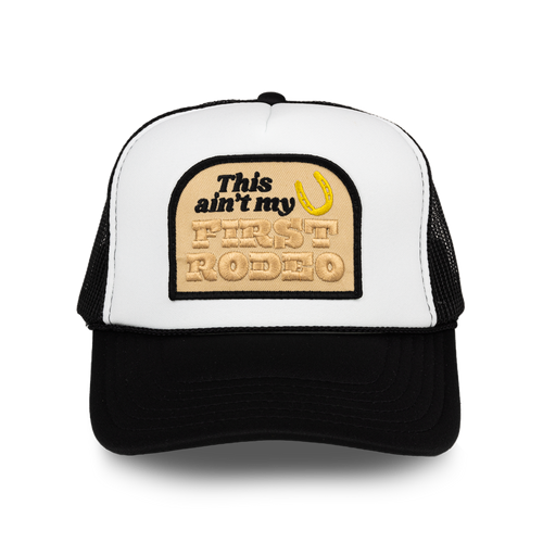 This Ain't my First Rodeo Patch Trucker Hat