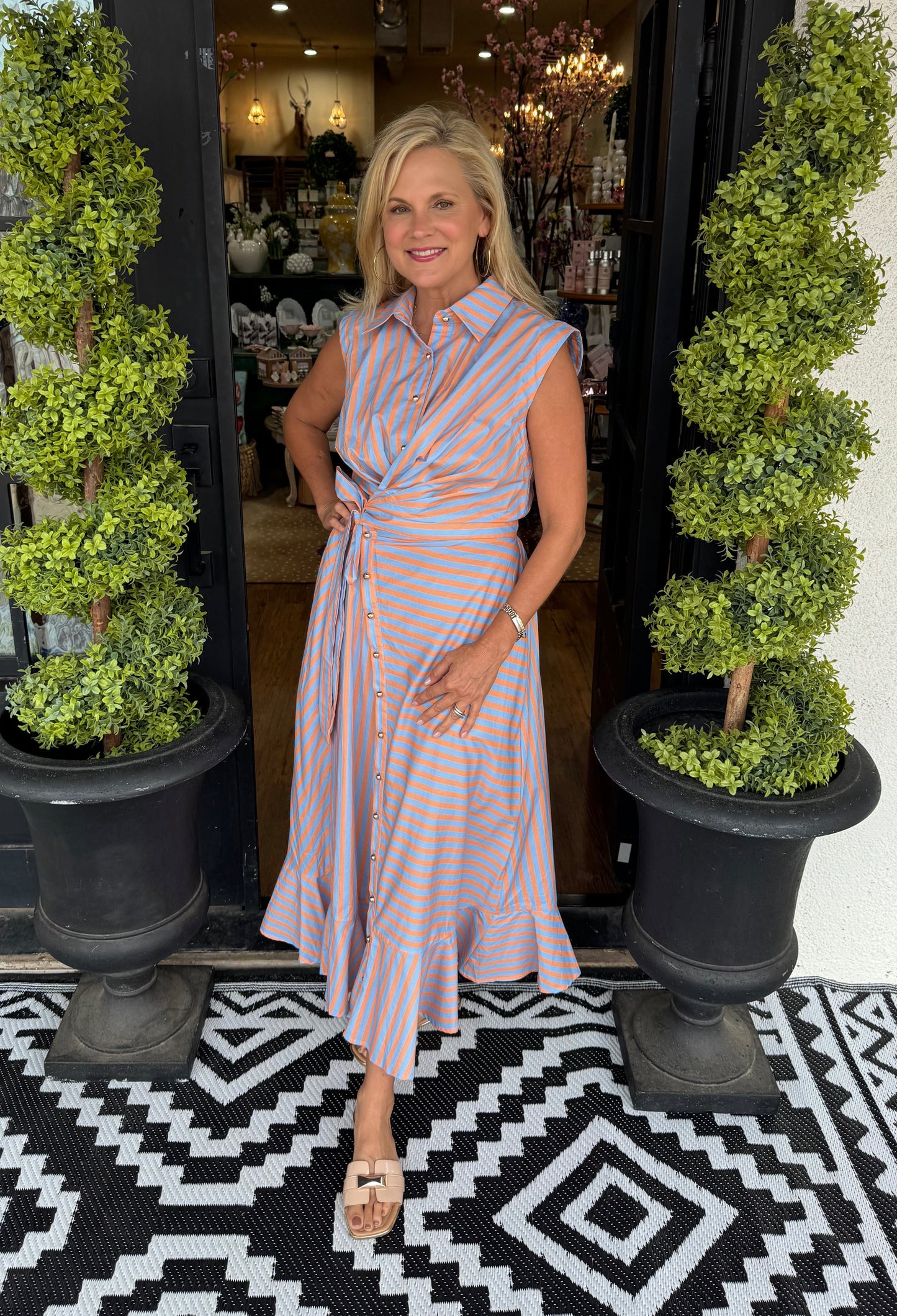 Mila Dress - Orange
