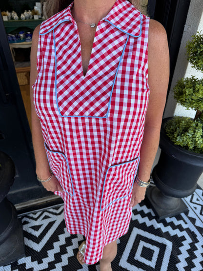 Janet Dress - Red