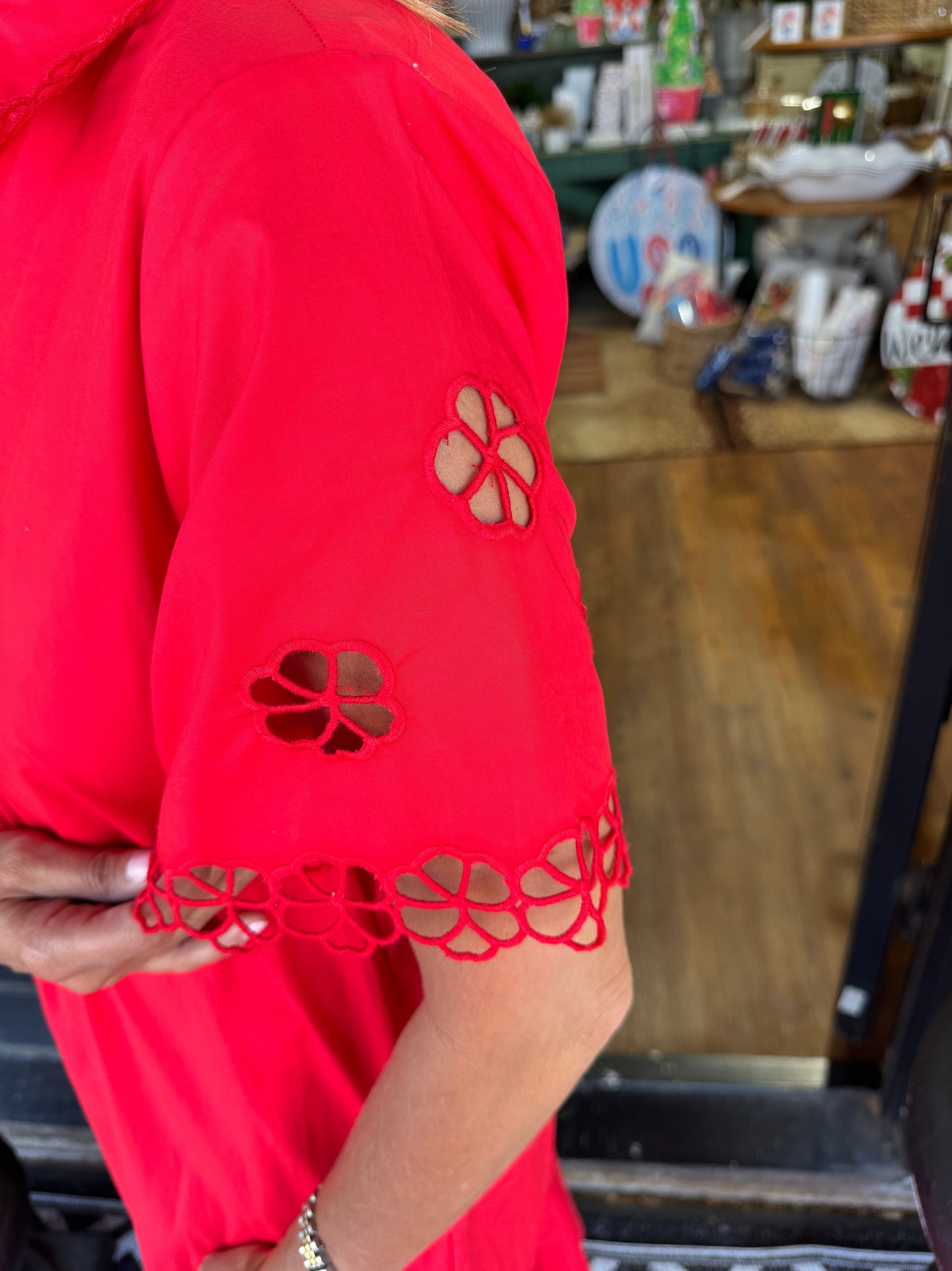Delaney Dress - Red