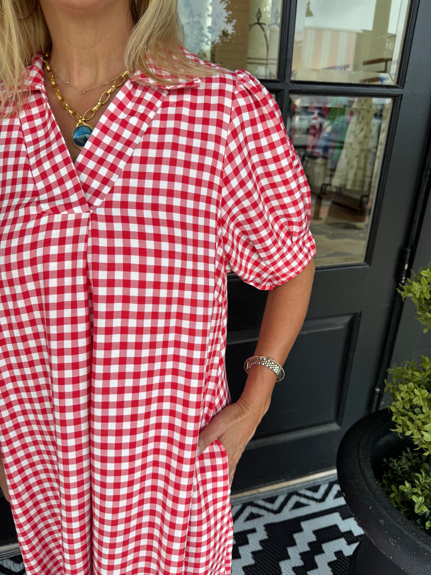 Ivy Dress - Red