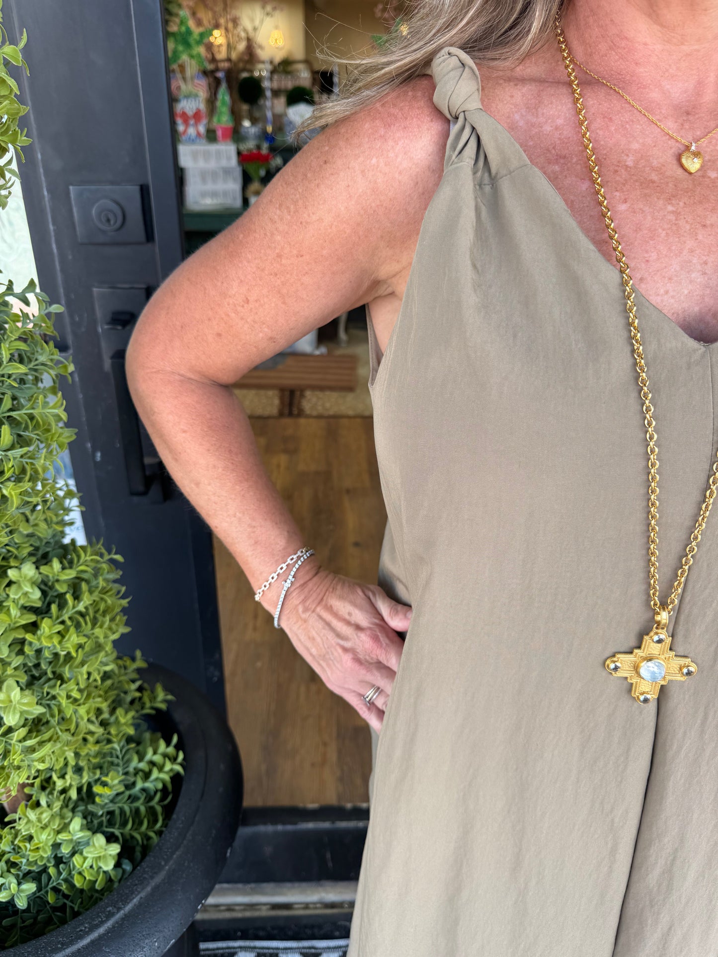 Marlene Dress - Khaki