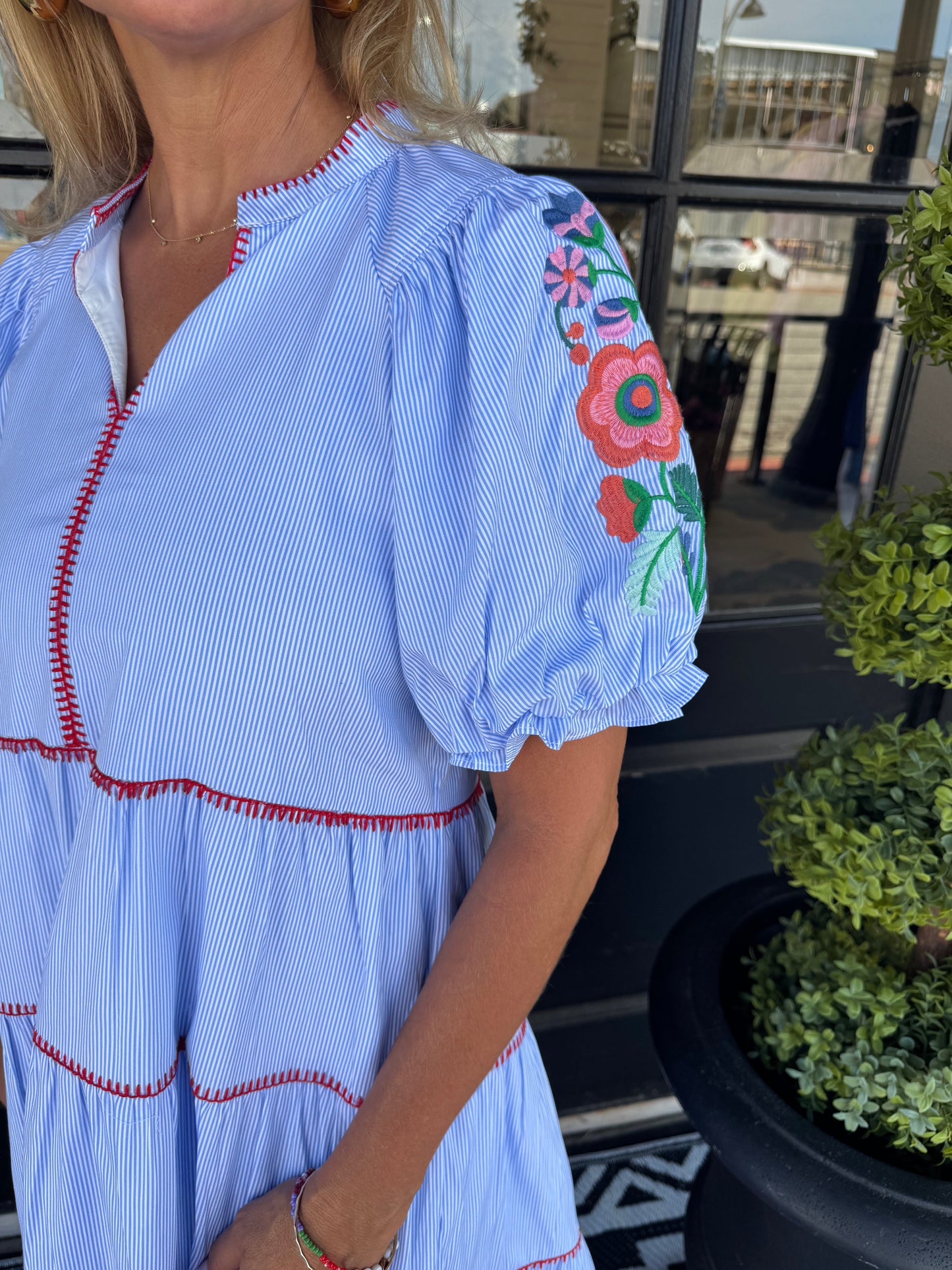 Collins Dress - Blue
