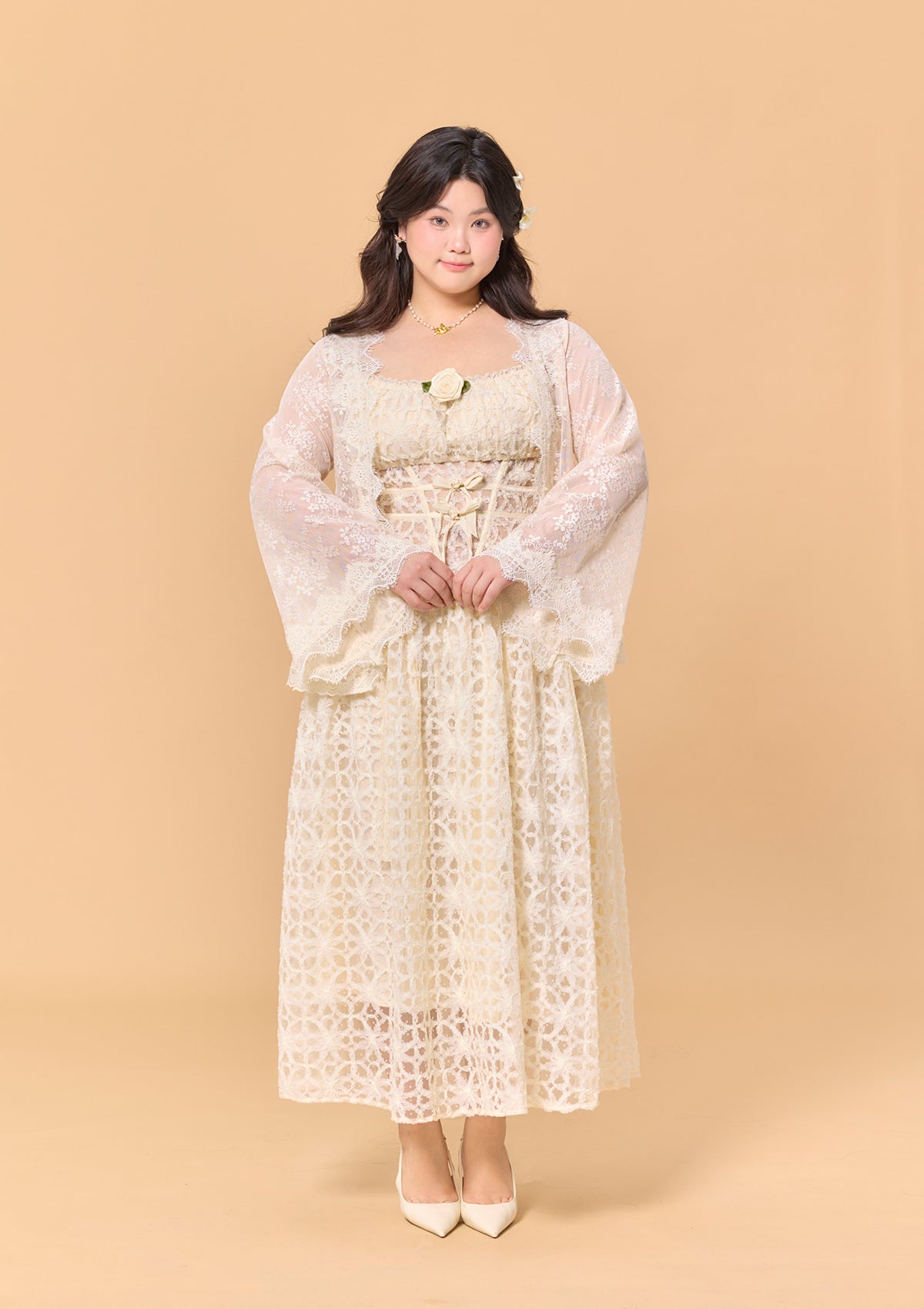 Curve & Plus Holiday in Pattaya Cardigan