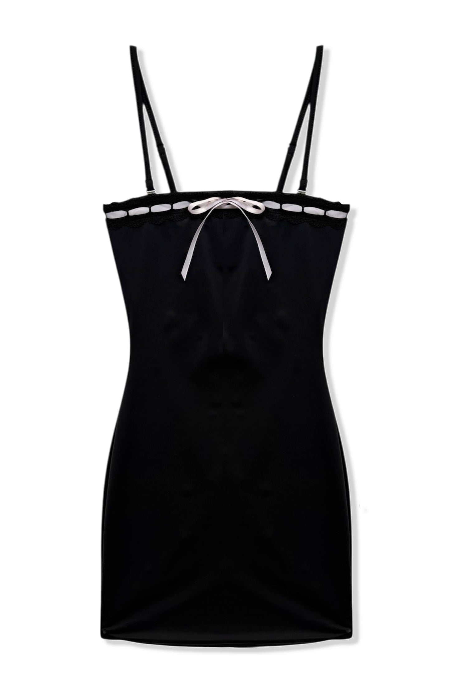 TWEEN INGRID TUBE DRESS W/ RIBBON TRIM DETAIL