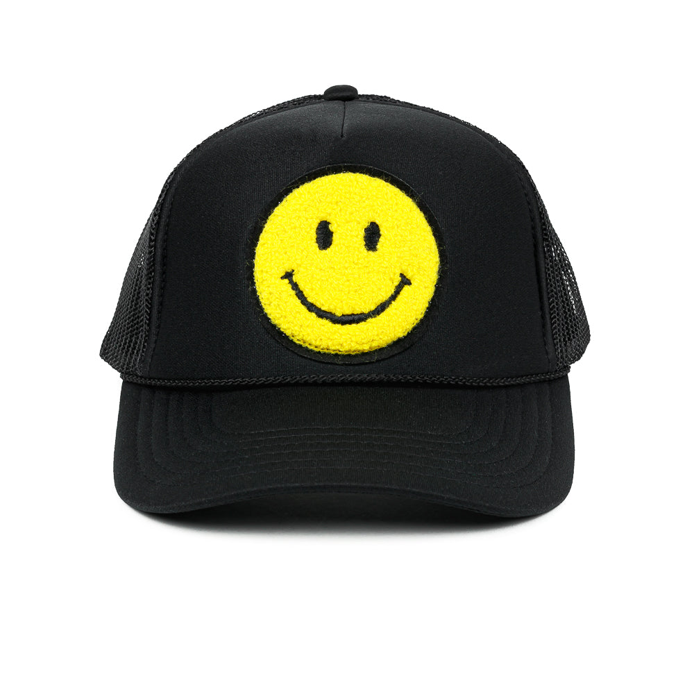 Smiley Face Kids Trucker Hat