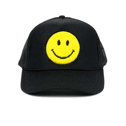 Smiley Face Kids Trucker Hat