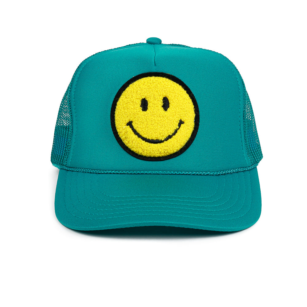 Smiley Face Kids Trucker Hat