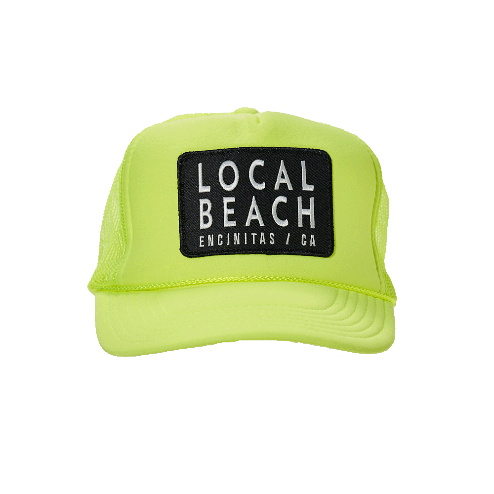 Local Beach Patch Trucker Hat