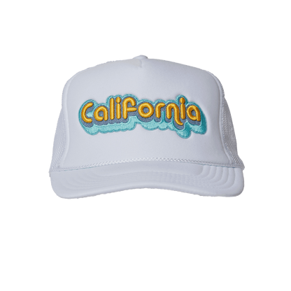 California Patch Trucker Hat
