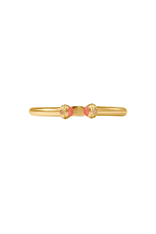 Portofino Demi Cuff - Melon Jade